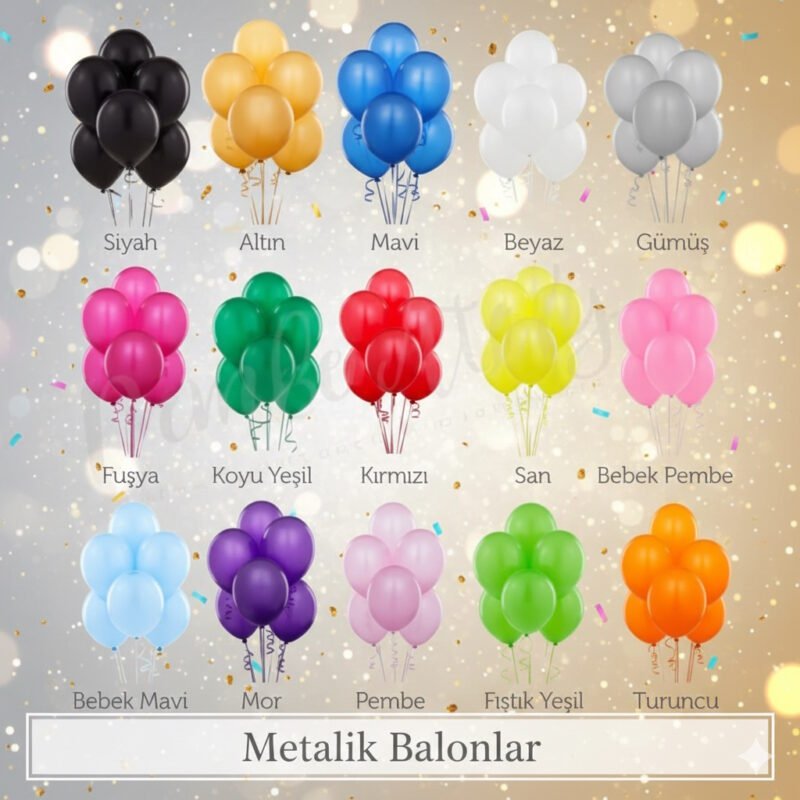 Metalik Balonlar
