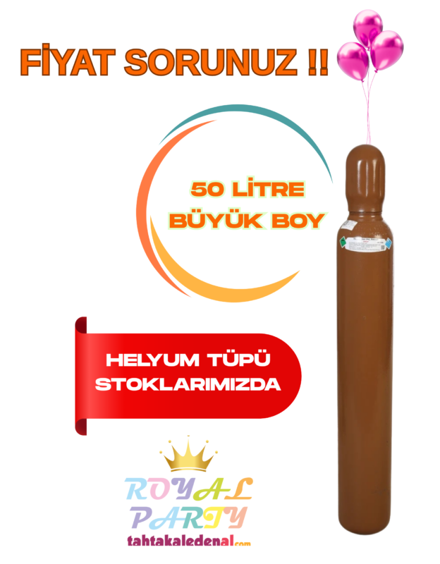 Toptan Helyum Tüpü 50 Litre